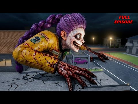 Full Episode:- GIANT K-POP DEMON HUNTER DI KOTA 😱|| Sakura School Simulator 