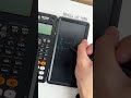 I threw out my old calculator for this one #newyes #calculator #scientificcalculator