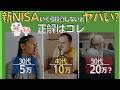 新NISA、いくら投資しないとヤバい？30・40・50代の正解はこれ
