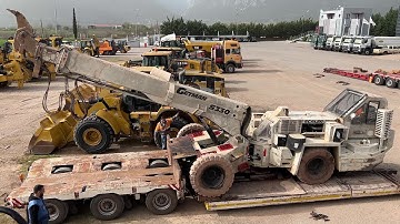 Loading And Transporting The Getman S330 Scailer To Underground Mine Site - Interkat SA