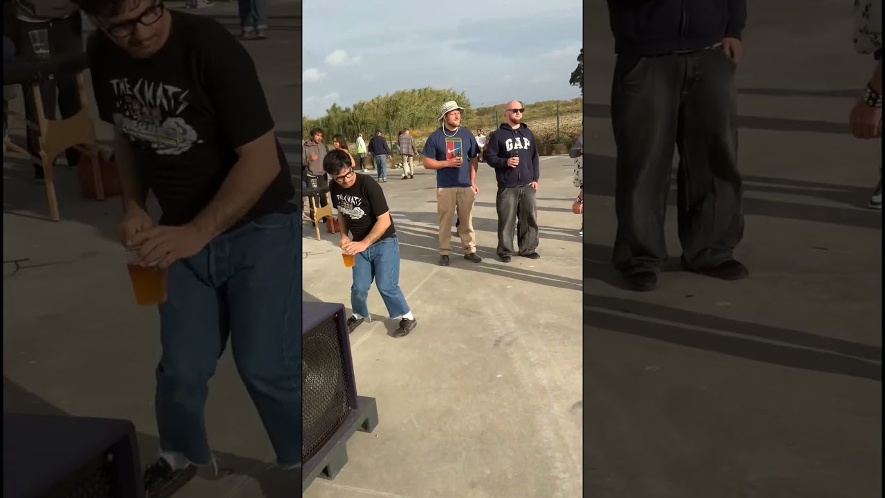 Elegant Trash Rocking Faces with Found Myself at The Boe Sambra Skate Park in Portugal