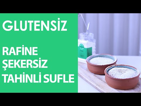 GLUTENSİZ RAFİNE ŞEKERSİZ TAHİNLİ SUFLE TARİFİ / Nacizhanekareler