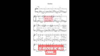 The Cranberries-Zombie?? piano sheetmusic shortsvideo subscribe