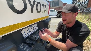 Installing a reverse camera on Toyota Hilux models from 2016 to 2020 ~DIY Guide AutoChimp AC-TOY-RC4