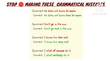 30 of the Most Common Grammatical Errors We All Need to Stop Making|English grammar online classes