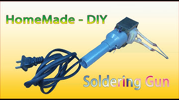 [Tutorial] Homemade DIY - How To Make Soldering Gun From transformers