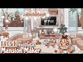 Brown aesthetic mansion house makeravatar world house ideasfree house house design makeover