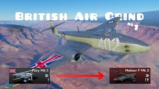 British Air tech tree grind 🔥 | War Thunder Mobile part 1