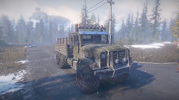 SnowRunner : RESTORING OLD SAWMILL I ANK MK38 I MAINS