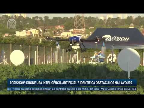Agrishow: Drone usa inteligência artificial e identifica obstáculos na lavoura | Canal Rural