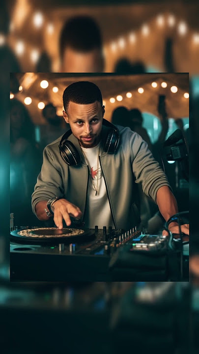 What Stephen Curry looked like DJ