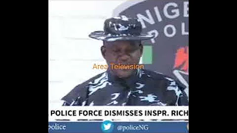 The Nigerian Police Force has dismissed an officer, Richard Gele for extortion