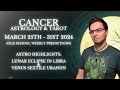 Cancer March 25th - 31st 2024 Weekly Astrology &amp; Tarot Old School General Predictions