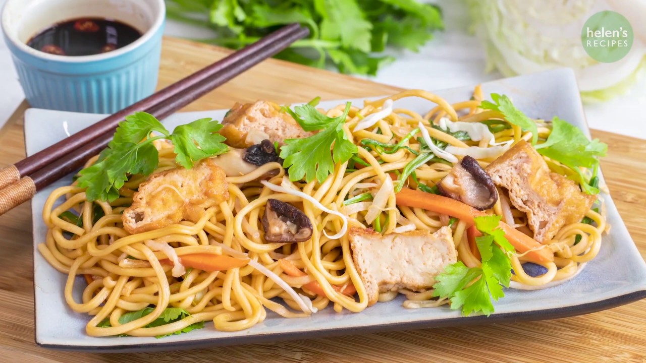 Vietnamese VEGAN NOODLE RECIPES Biến Tấu Cùng Mì Chay Helen's