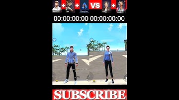 Dj Adam + Alok + Energizer Vs Nulla + Tatsuya Ability Test | Garena Free Fire #shorts #shortsfeed