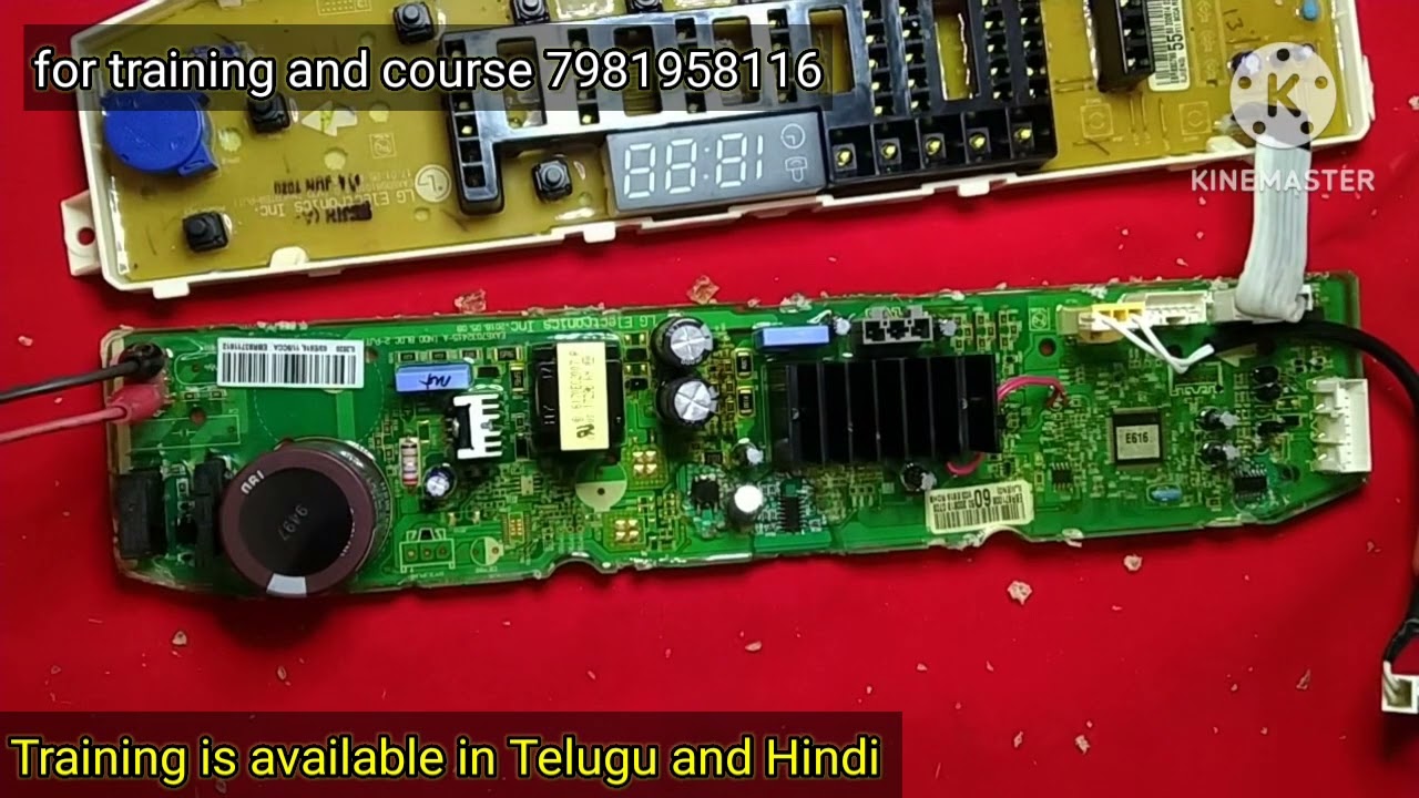 Lg inverter washing machine pcb repair