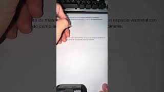 Explicación ejercicio de espacios vectoriales