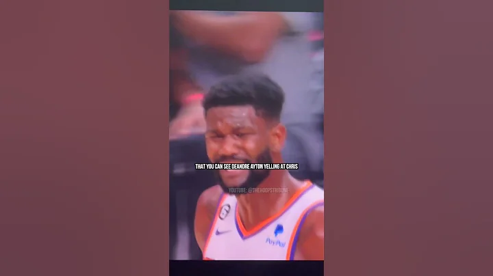 NO WAY Deandre Ayton YELLED At Chris Paul For This 😂 (Phoenix Suns) - DayDayNews