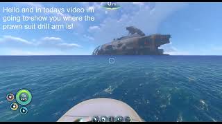 subnautica Where to find the prawn suit drill arm!
