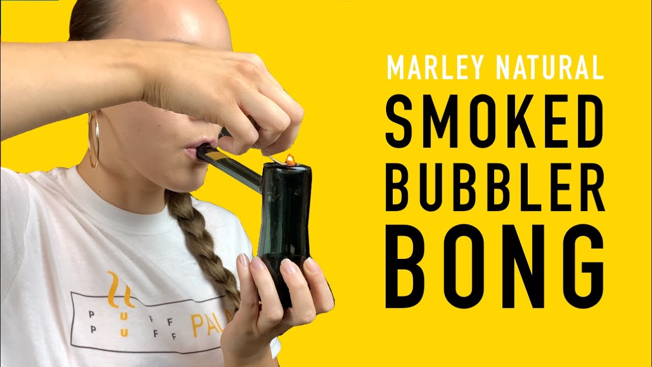 Marley Natural Smoked Bubbler Bong Review | Puff Puff Palace
