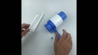 Dispenser Air Minum Botol Portabel dengan Pompa Manual, Pompa Tangan, dan Selang yang Dapat Dilepas