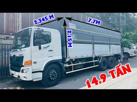Video Đánh Giá Xe Tải Hino 15 Tấn FL Mui Bạt Nhôm Thùng Dài... - youtube