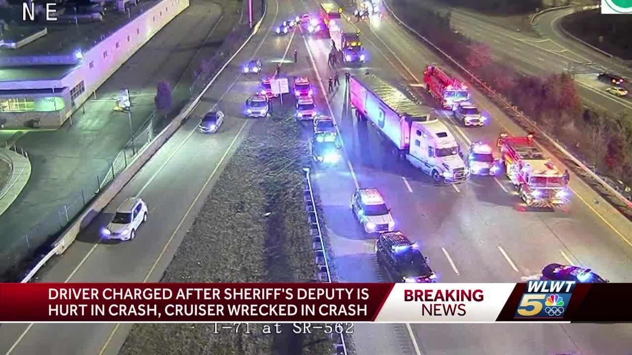 Sheriff: Man charged with OVI after hitting cruiser, injuring deputy ...