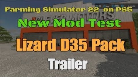Lizard D35 Pack / New mod for all platforms on FS22