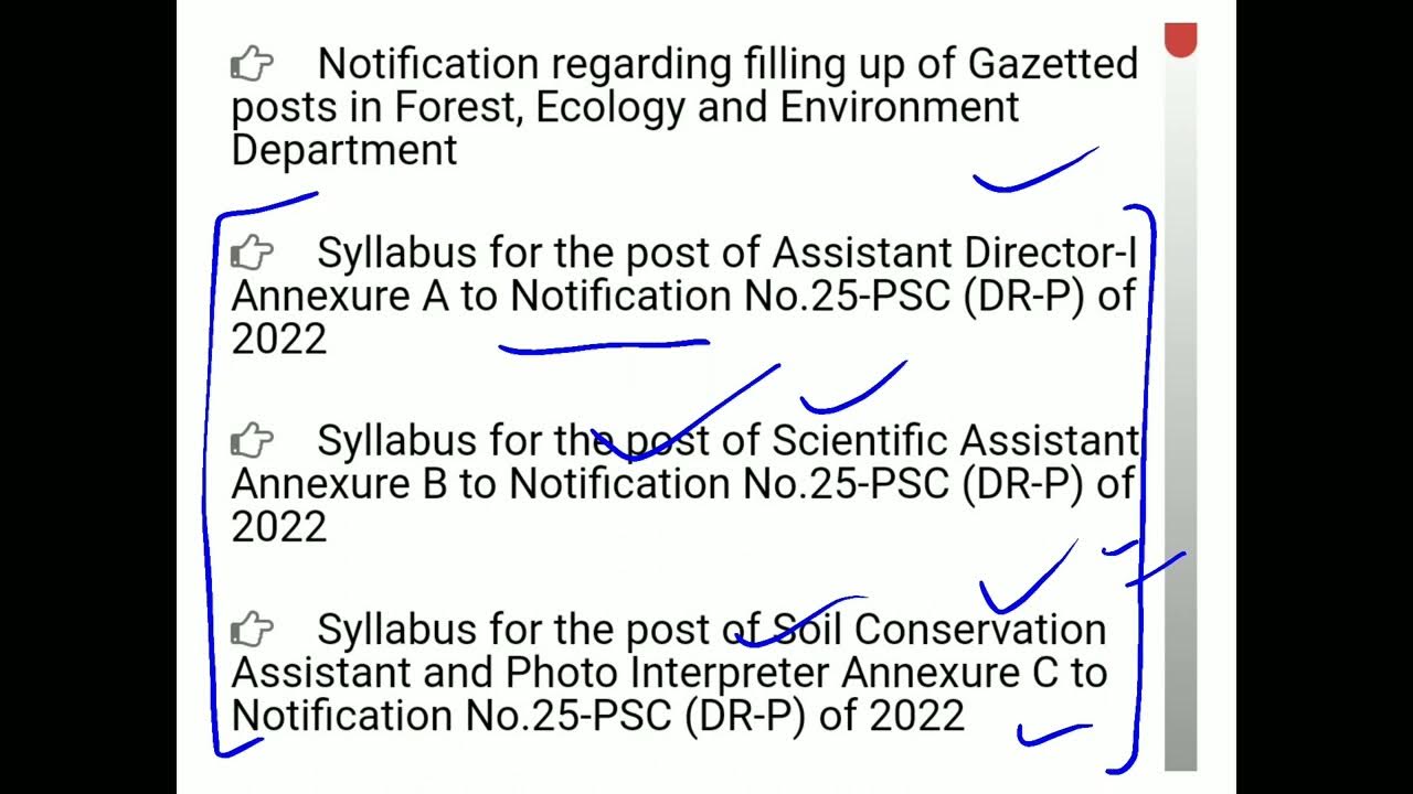 JKPSC Assistant Director Scientific Assistant Soil Conservation