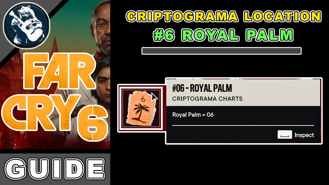 Find Hidden Palm Criptograma Chart Location in Far Cry 6 | Guide
