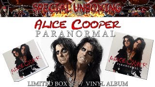 Unboxing - Alice Cooper - Paranormal - Limited Box Set &amp; Vinyl Album