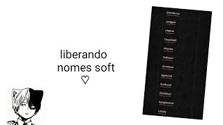 ﹫ 🍳˒nomes soft para canais screenshot 1