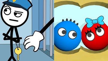 Thief Puzzle VS Lucky Ball Satisfying ASMR Gameplay (Android,ios) (New Update)