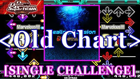 [Old Chart] DDR SN - Healing-D-Vision / DE-STRAD [SINGLE CHALLENGE] 譜面確認+Clap