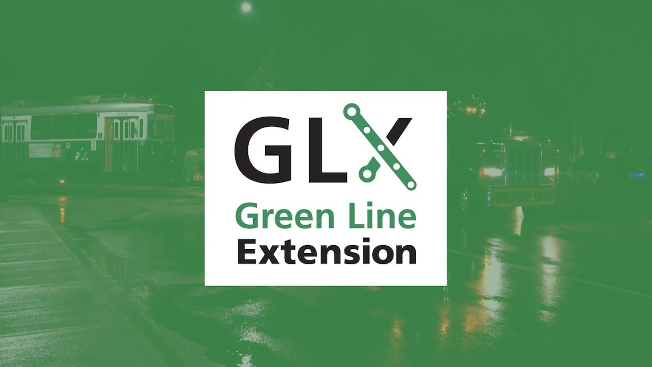 Green Line Extension Test Trains