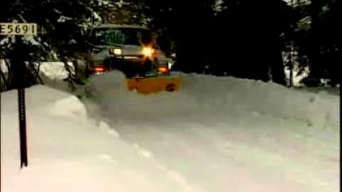 Basic Snow Plowing Techniques