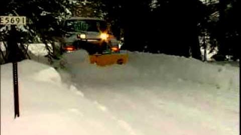 Basic Snow Plowing Techniques