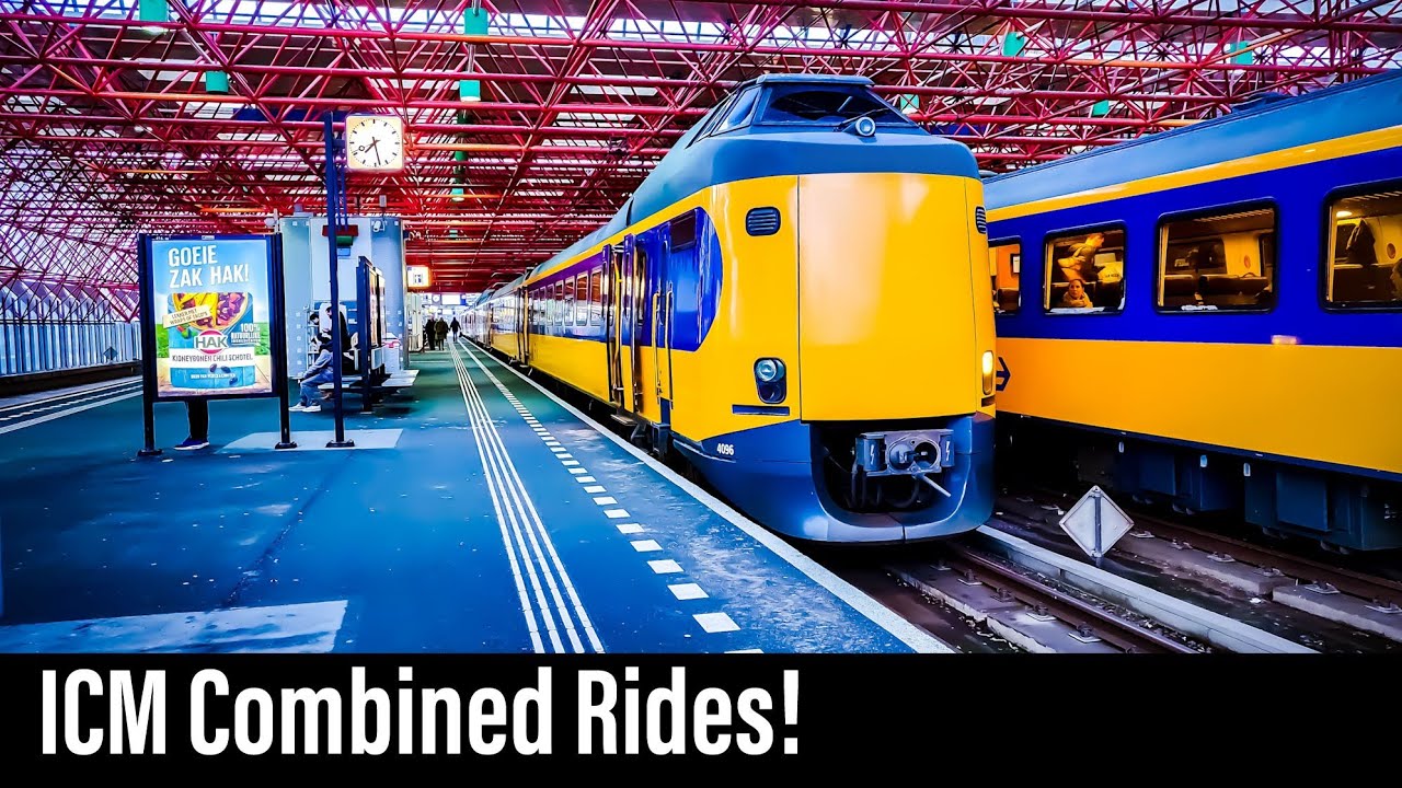 Train Cab Ride NL / Almere - Amsterdam - Deventer / ICM Intercity / March 2019