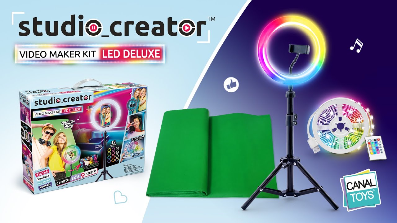Studio Creator Video Maker Kit LED Deluxe