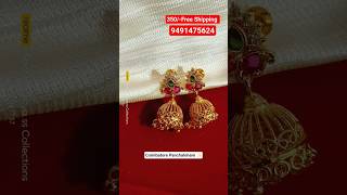 #jewellery#earrings#coimbatore#panchaloham#online#shopping#free#shipping#all#india#traditional#vibes
