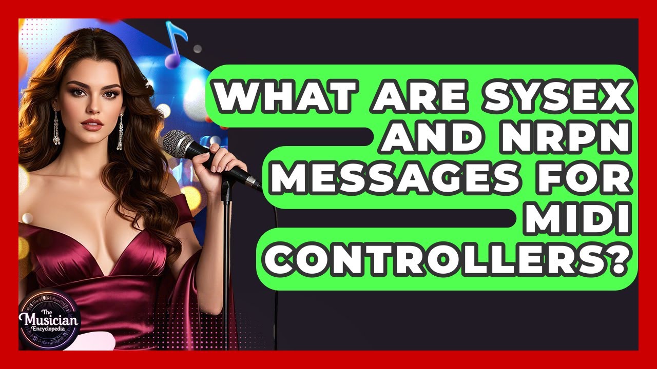 What Are SysEx And NRPN Messages For MIDI Controllers? - The Musician Encyclopedia