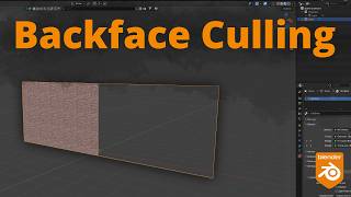 Blender - Make the backside invisible