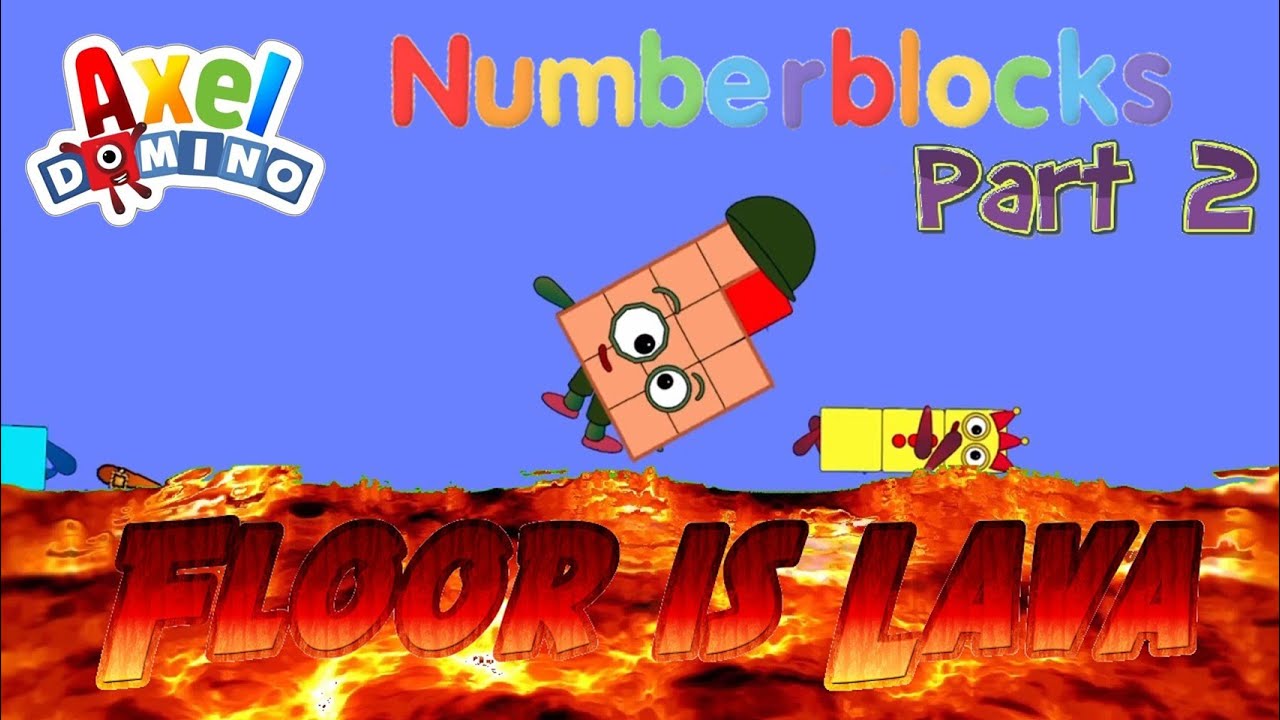 Numberblocks Floor is Lava part2 YouTube