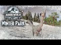 HOW TO BUILD A NICE WINTER SANCTUARY IN JURASSIC WORLD EVOLUTION 2! - Winter Park Build Ep #3