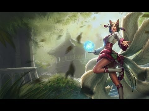 Dynasty Ahri Skin (FHD) - League of legends 한복 아리 스킨 - YouTube