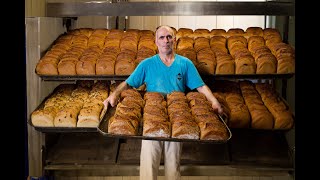 Процесс приготовления хлеба от начала до конца! Как пекут хлеб в духовке?