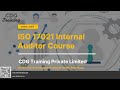 ISO 17021 Internal Auditor with CDG Training Private Limited | Get Course Link Below |