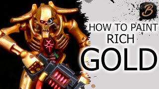 HOW TO PAINT RICH GOLD: A StepByStep Guide