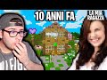 ENTRO nel MONDO della MIA RAGAZZA di 10 ANNI FA!! - Minecraft