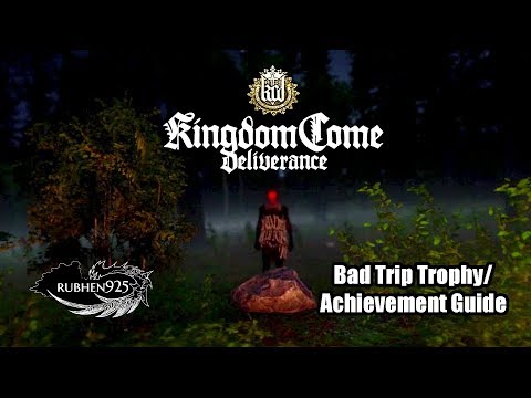 Kingdom Come: Deliverance - Bad Trip Trophy/Achievement Guide | Dance with the Devil (Hilarious!!)